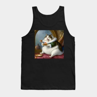 Rennaissance pie cat Tank Top